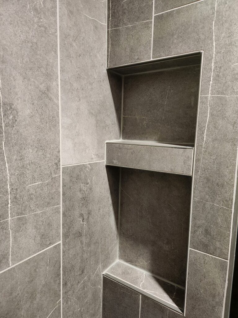 Bathroom remodel - shower tiling